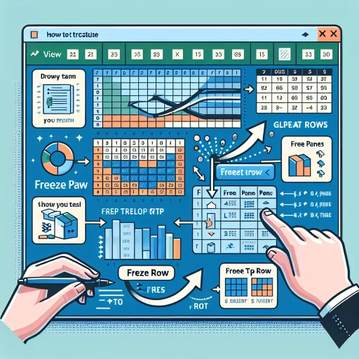 how to freeze multiple rows in excel