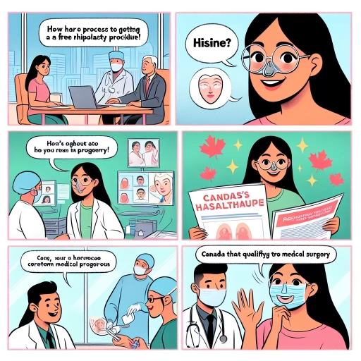how to get a free nose job in canada