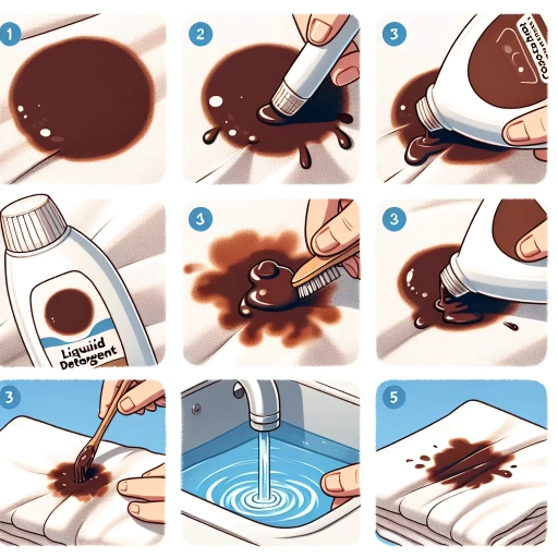 how to get chocolate stain out