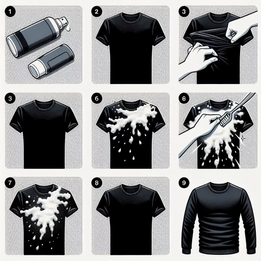 how to get deodorant out of black shirts