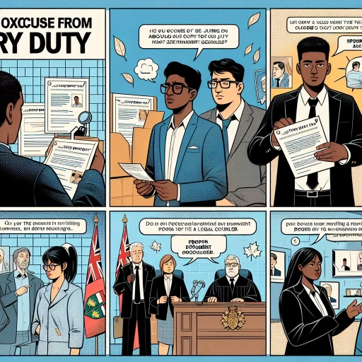 how to get out of jury duty ontario