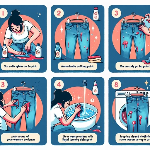 how to get paint out of clothing