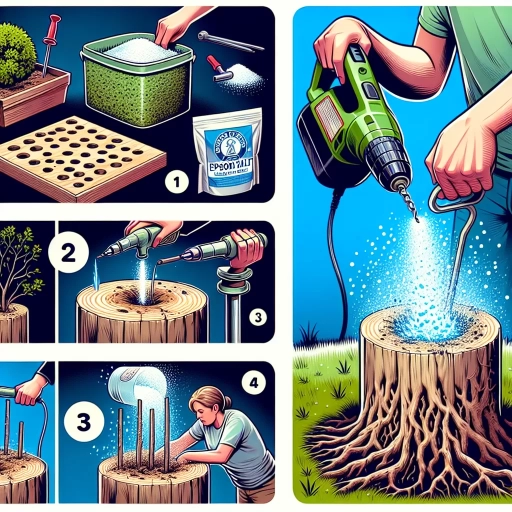 how to get rid of a stump in 2 - 3 days