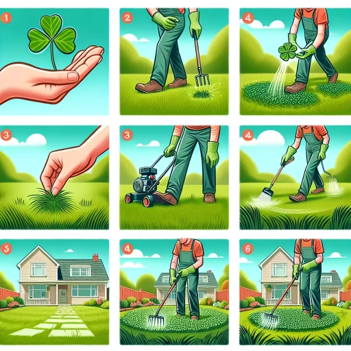 how to get rid of clover on lawn