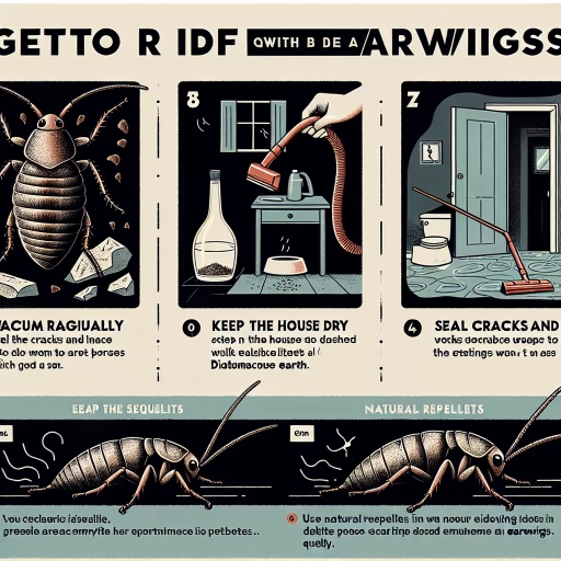 how to get rid of earwigs in your house fast