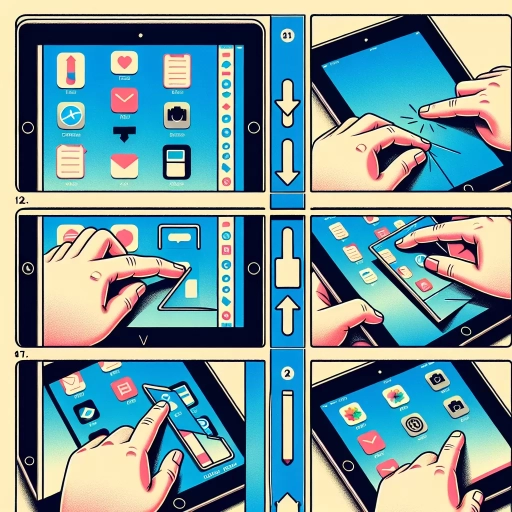 how to get rid of split screen on ipad
