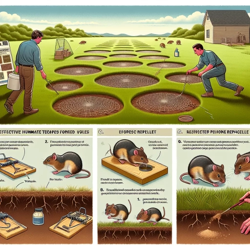 how to get rid of voles