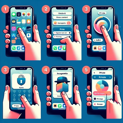 how to go incognito on iphone