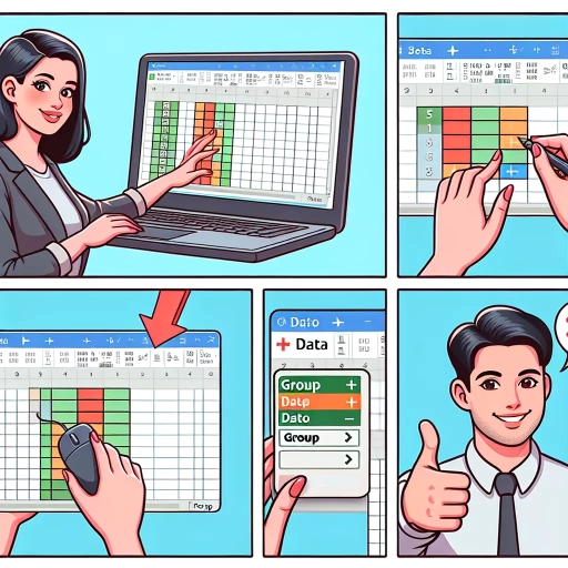 how to group rows in excel