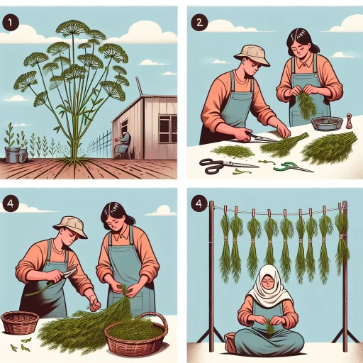 how to harvest dill