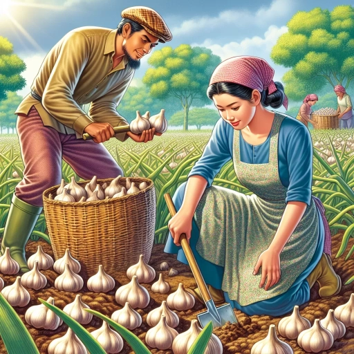 how to harvest garlic