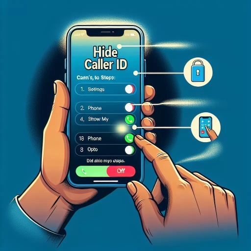 how to hide caller id on iphone
