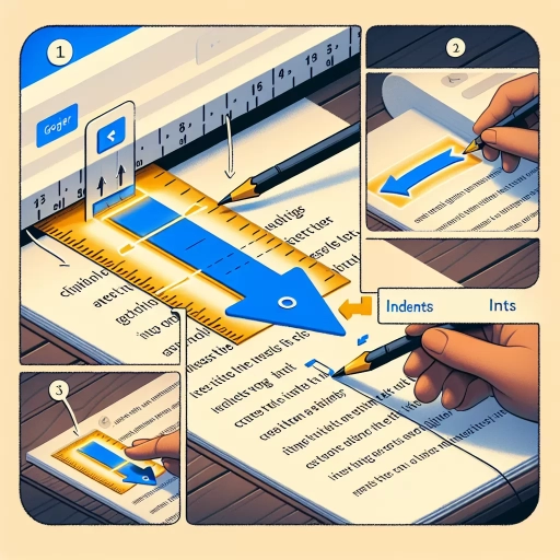 how to indent on google docs