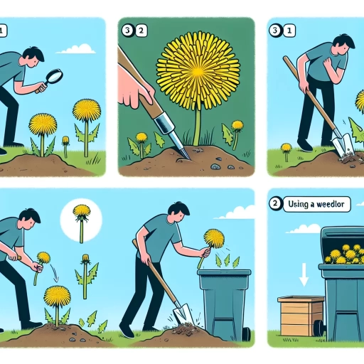 how to kill dandelions