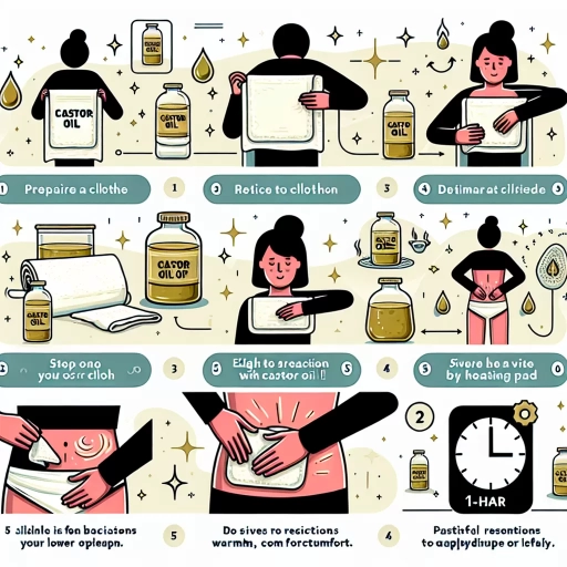 how to know if castor oil pack is working