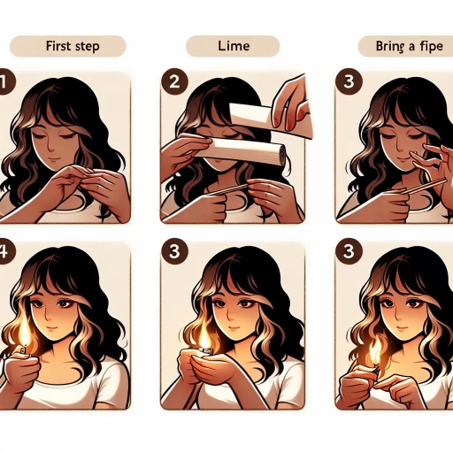 how to light a joint