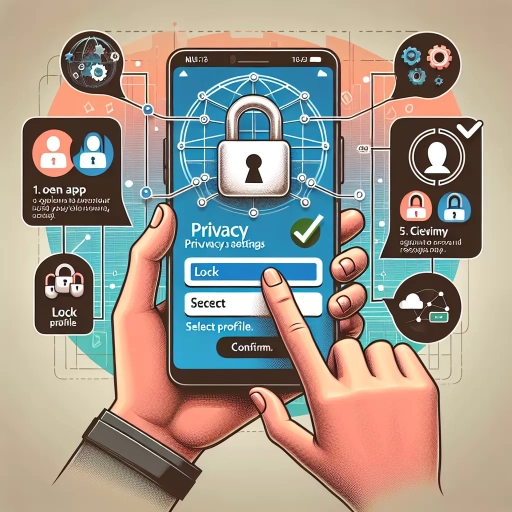 how to lock your facebook profile