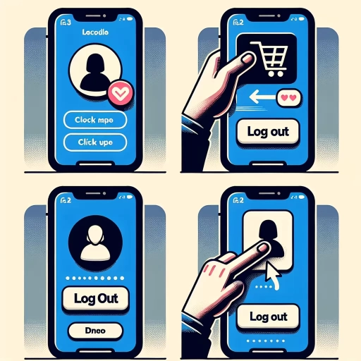 how to log out of amazon app