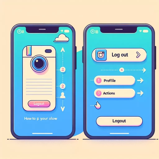 how to log out of instagram