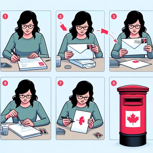 how to mail a letter canada