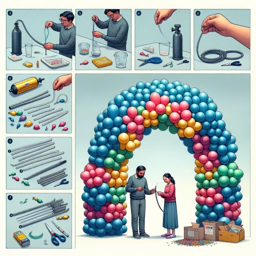how to make a balloon arch