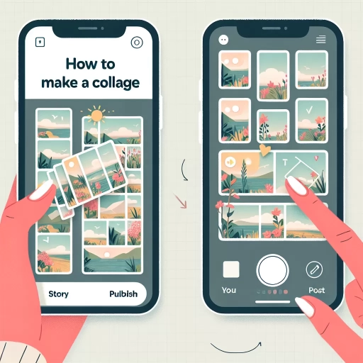 how to make a collage on instagram stories