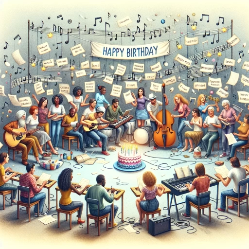 how to make a happy birthday song