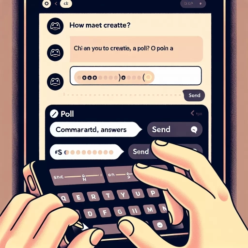 how to make a poll on discord