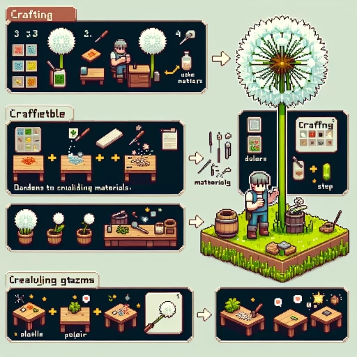 how to make dandelion in infinite craft
