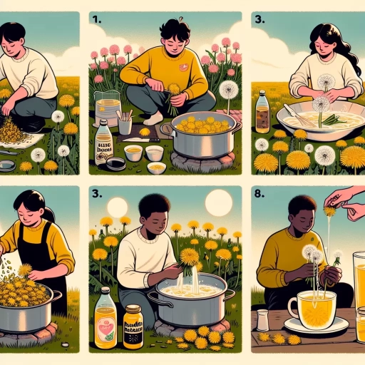 how to make dandelion tea