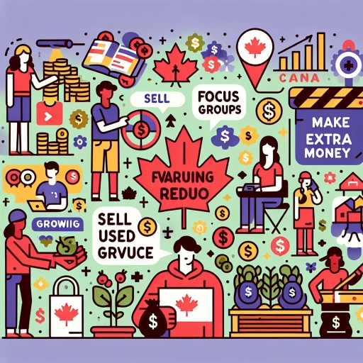 how to make extra money in canada