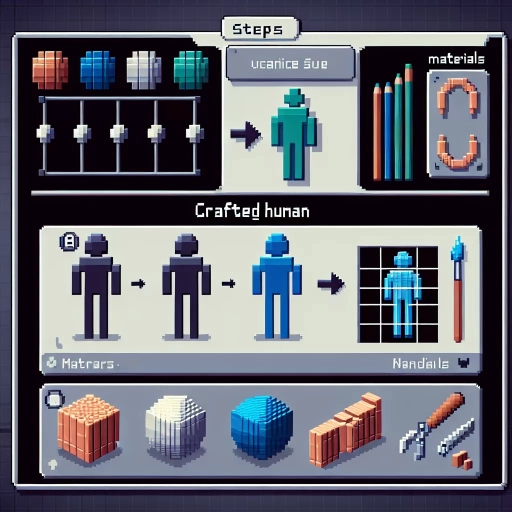 how to make human in infinity craft