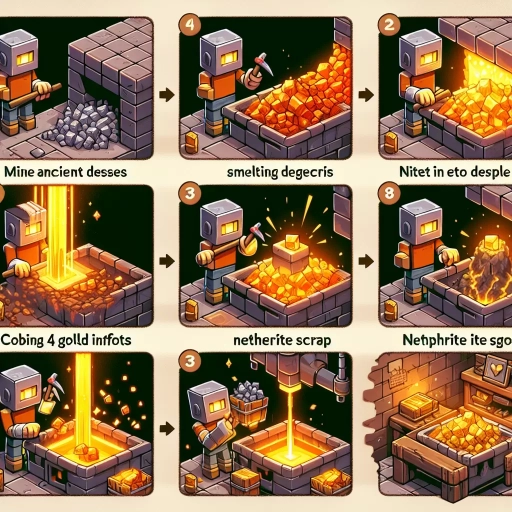 how to make netherite ingot