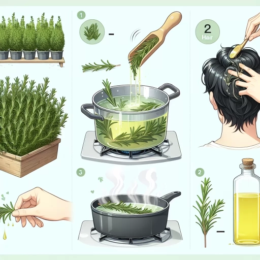 how to make rosemary oil for hair