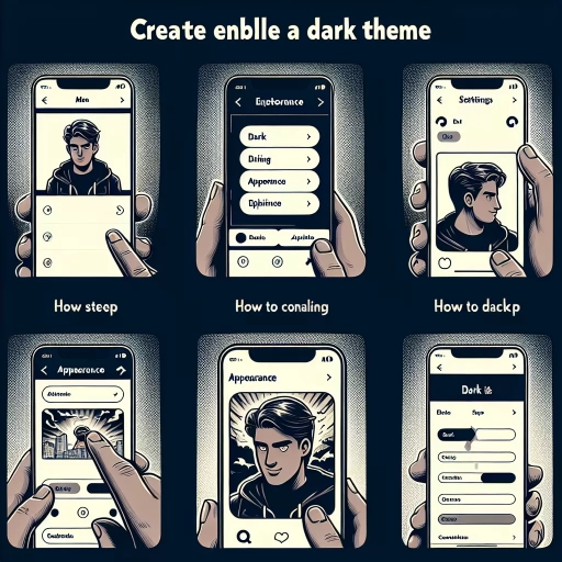 how to make snapchat dark mode