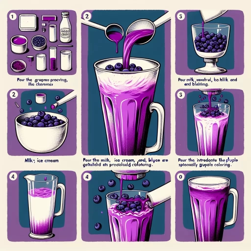 how to make the grimace shake