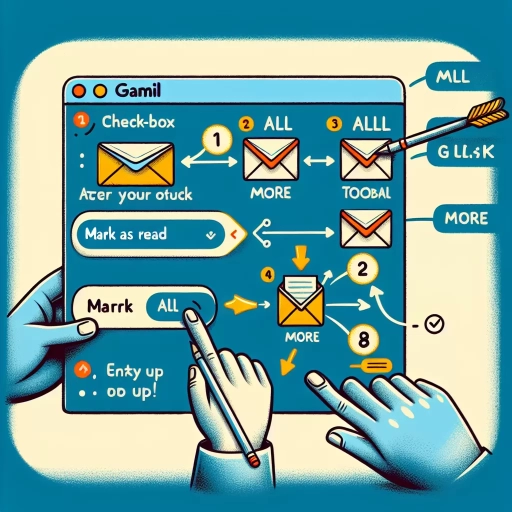 how to mark all emails as read gmail