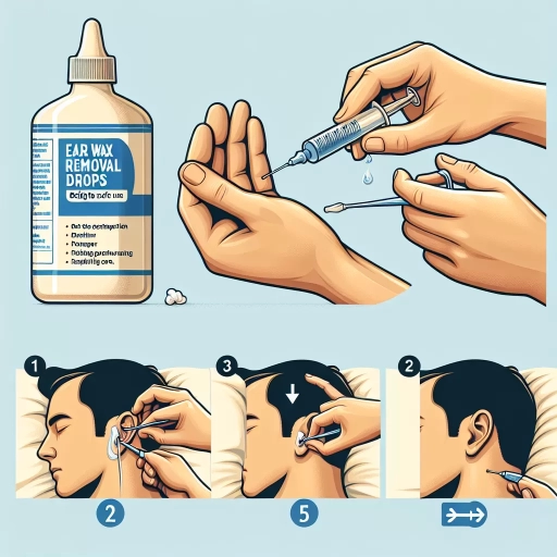 how to massage ear wax out