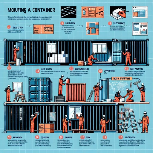 how to modify a shipping container