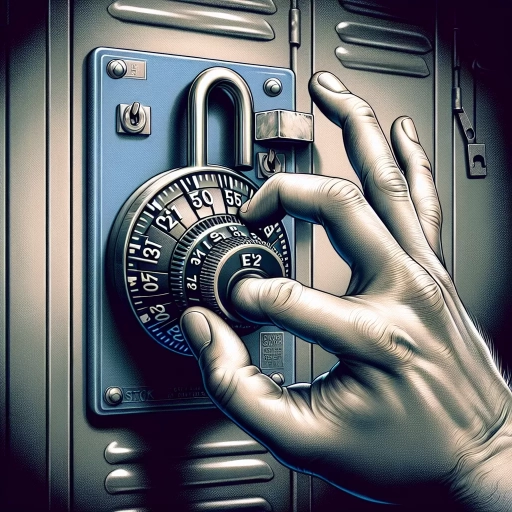 how to open a combination lock