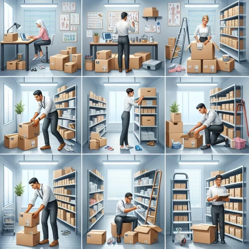 how to organize a storage room