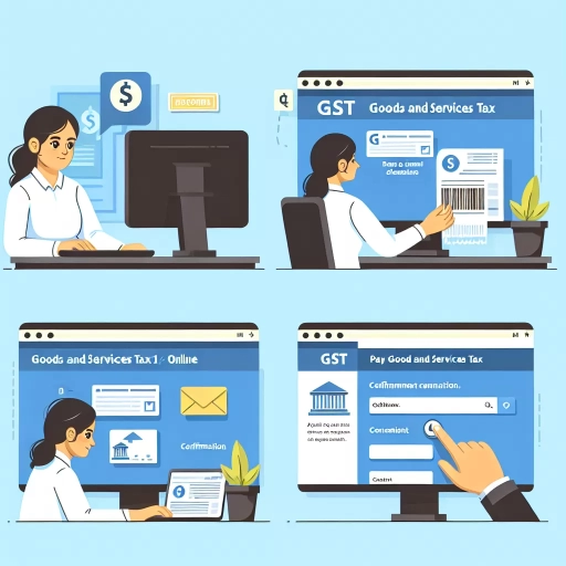 how to pay gst online