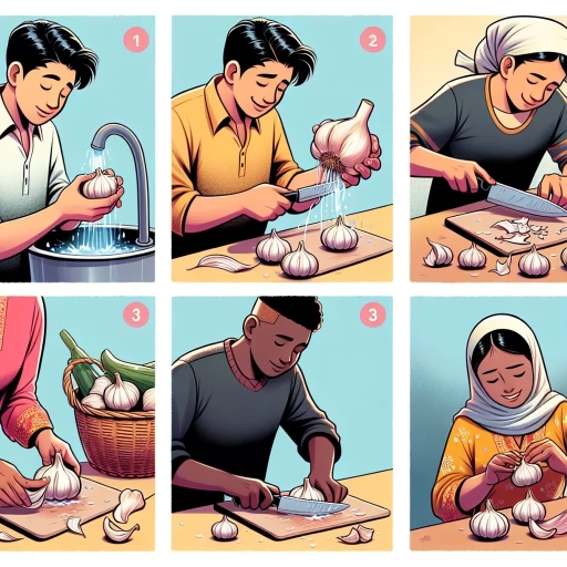 how to peel garlic