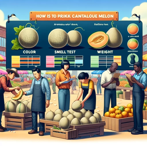 how to pick cantaloupe