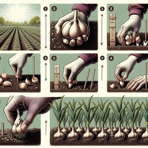 how to plant garlic