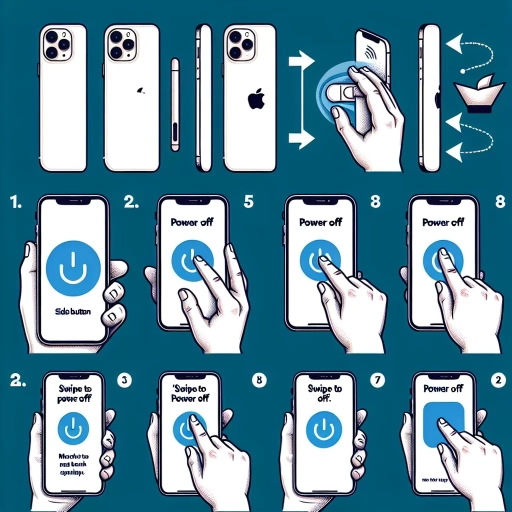 how to power off iphone 13