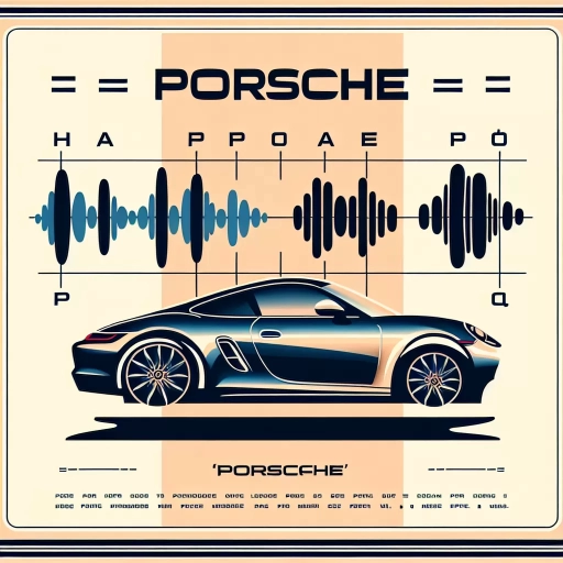 how to pronounce porsche