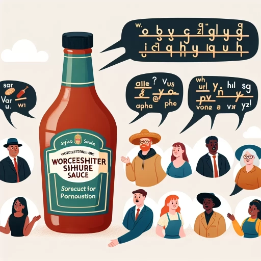 how to pronounce worcestershire
