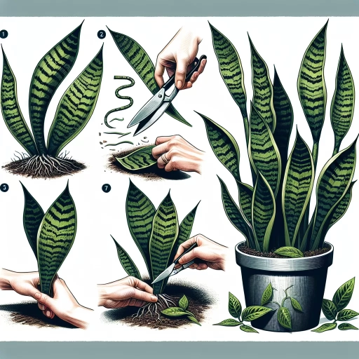 how to propagate a snake plant
