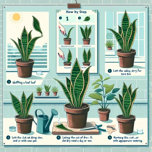 how to propagate snake plant